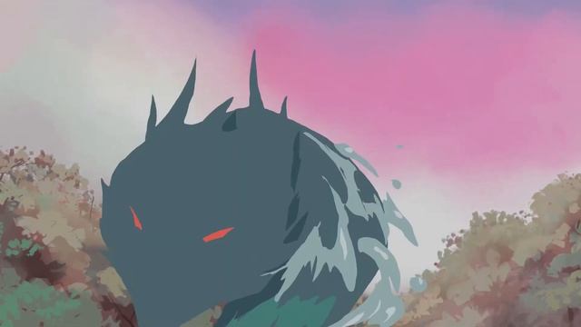 Blender Grease Pencil - Monster Attack, fantasy anime action scene practice смотреть онлайн