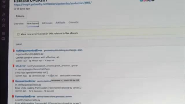 Web applications errors reporting and tracking with Sentry. смотреть онлайн