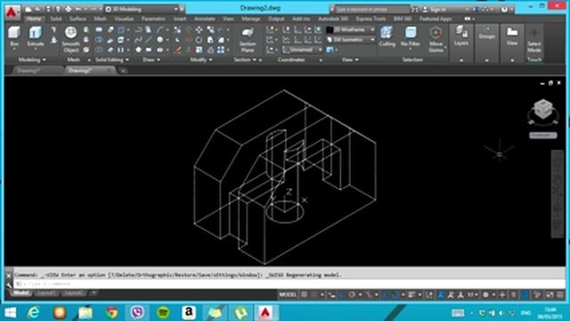 Convert 2D to 3D using autocad 2015 смотреть онлайн