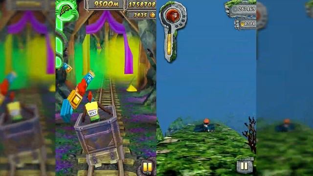 Temple Run 2 Holi Festival Vs Temple Run Brave - Endless Run Gameplay смотреть онлайн