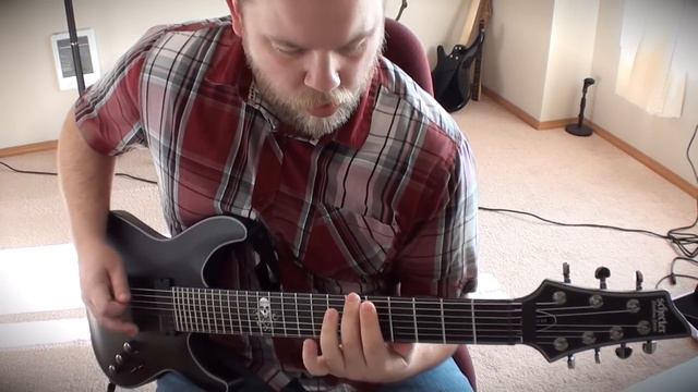 Schecter Blackjack SLS C-7 (Active) - Metal смотреть онлайн