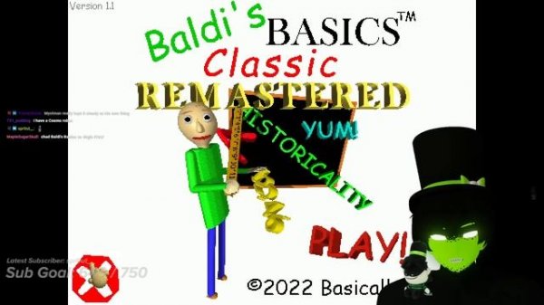 Thaf VODS | Baldi's Basics Classic Remastered - Part 4 (END)