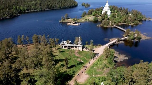 В небесах над куполами. Валаам | In the skies above the domes. Valaam смотреть онлайн