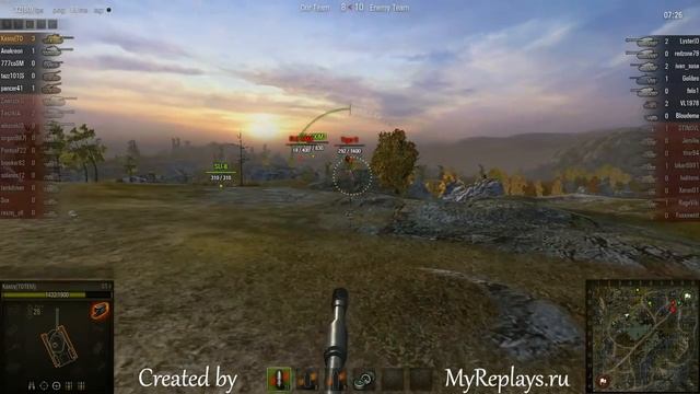 WOT: Karelia - ST-I - 8 frags - Top Gun, Steel Wall, смотреть онлайн