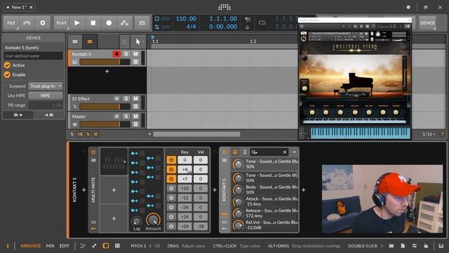 ? Bitwig Studio 3.1 Pitch-12 - Chords, Progressions, Inversions! смотреть онлайн