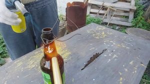 Как согнуть стеклянную бутылку без сложных инструментов
