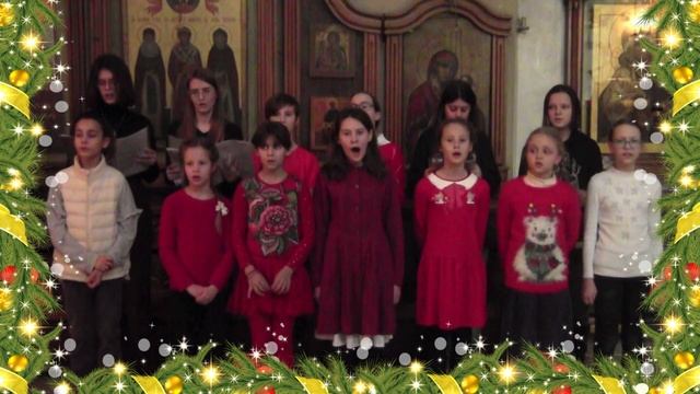 Новогоднее поздравление детского хора смотреть онлайн