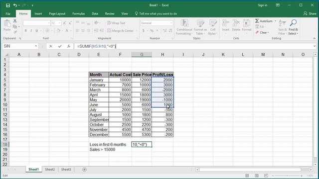 How to Calculate Conditional Sum of a Range of Cells using Single Criterion in Excel 2016 смотреть онлайн