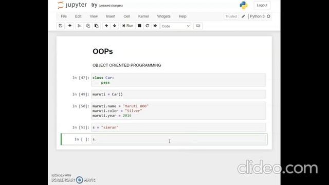 2. Create classes and objects | OOPs | Python смотреть онлайн