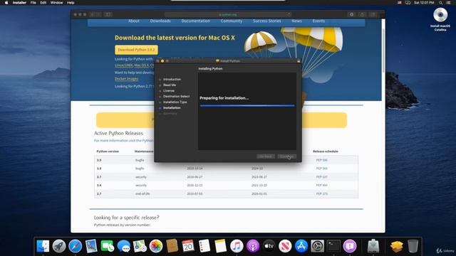 Установка Python на MacOS/ 003 урок смотреть онлайн