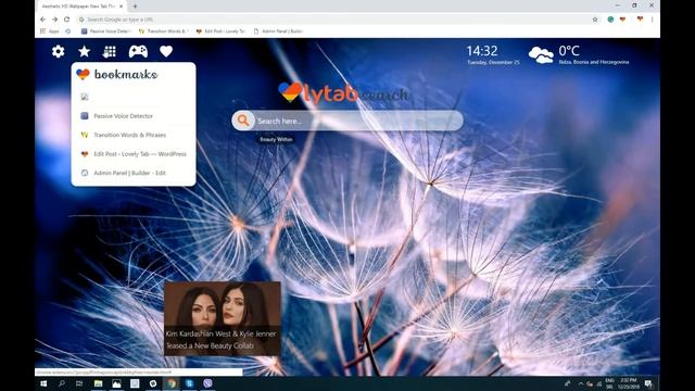 Aesthetic HD Wallpaper Theme For Chrome FREE