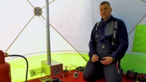 Тест теплообменников в палатку для зимней рыбалки от компании 3000 озер: "Рипус", "Сиг", "Лещ"