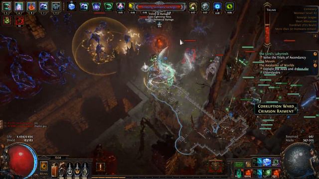 [3.16] Carrion Golem + SO cold conversion, fitting Determination смотреть онлайн