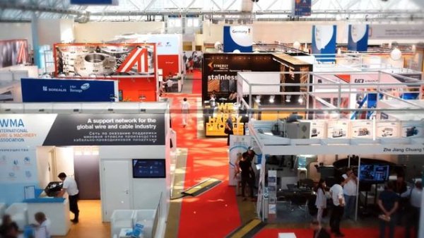 Международная выставка оборудования для производства проволоки и кабеля "WIRE RUSSIA" г. Москва