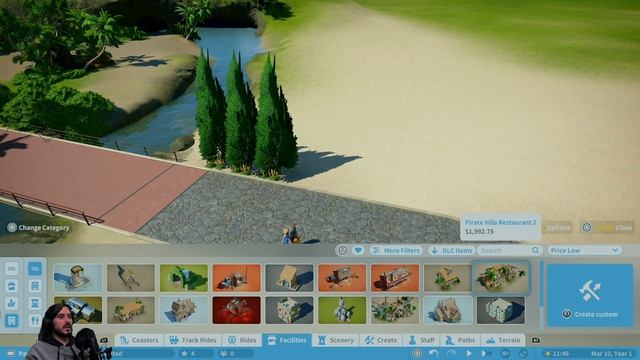 Planet Coaster — Симулятор парка развлечений и аттракционов (Оцениваю игру за 15 минут) смотреть онлайн