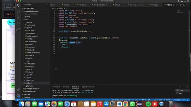 E-Commerce React website смотреть онлайн