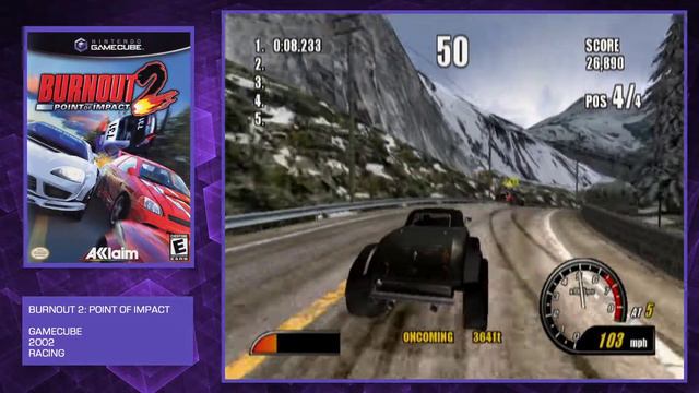 Burnout 2 GamePlay on GameCube (1080p) смотреть онлайн