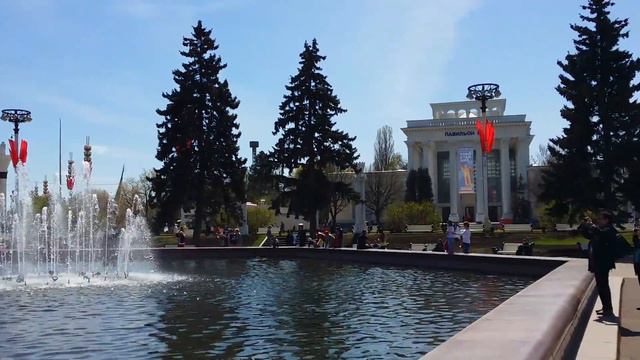 Май, 2015, ВДНХ, фонтан "Дружба народов" смотреть онлайн