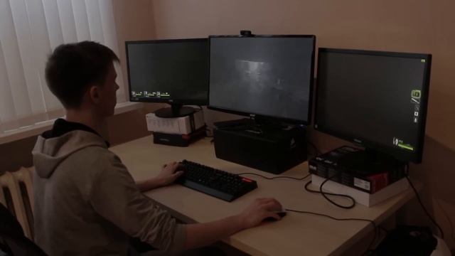 Как из трёх мониторов сделать один? смотреть онлайн
