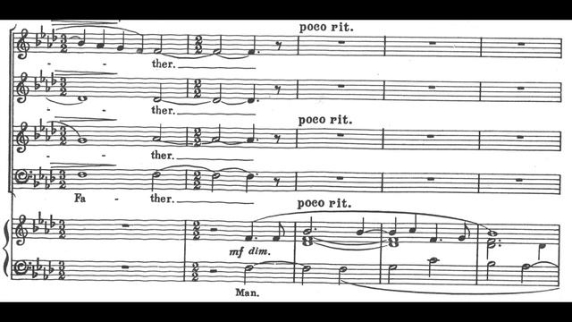 Herbert Howells - Te Deum (Collegium Regale) (score video) смотреть онлайн