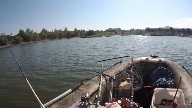 Обзор рыбных мест (4К) 14 07 2020 г. №3 р Иртыш г Омск Рыбалка спиннингом, троллинг в зат, Лампочка смотреть онлайн