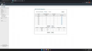 Switch VLAN setup TP Link TL-SG108E