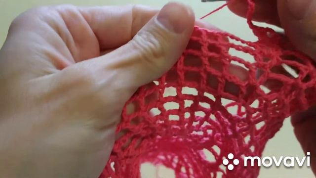Салфетка √ 2 . Часть 2. Для начинающих. Подробный МК. #салфеткакрючком смотреть онлайн