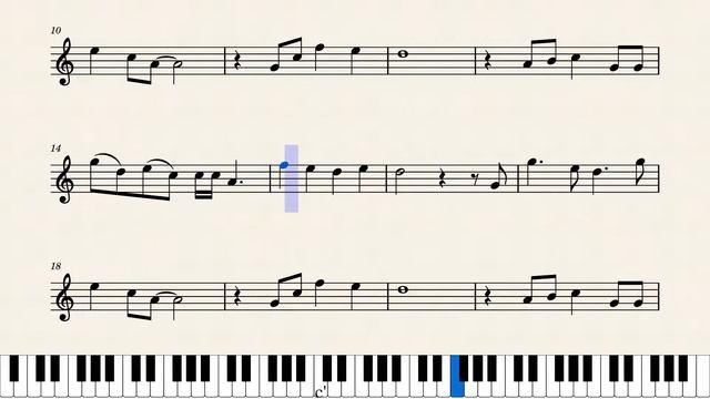 "©" Can You Feel The Love Tonight l Elton John l Violin Sheet Music смотреть онлайн