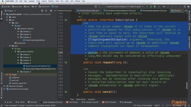 Hands-On Reactive Programming with Java 12: Leveraging Subscription Obj Controlling no.|packtpub.co смотреть онлайн