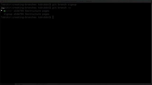 Creating & Checking Out Branches [Learn Git Video Course] смотреть онлайн