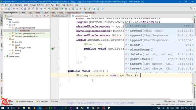 How to Create Login form Using Shared Preference in Android Studio? [With Source Code] смотреть онлайн