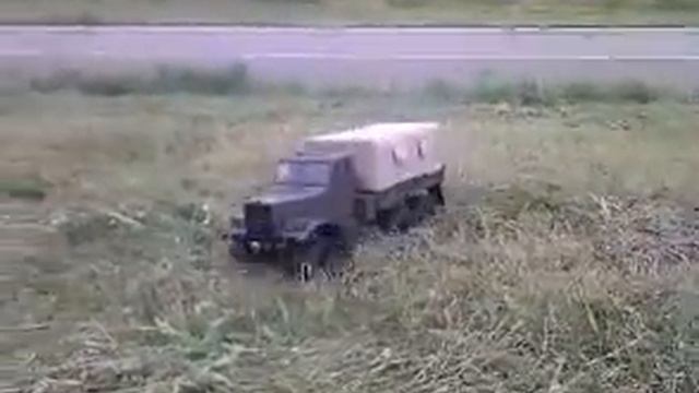 RC Trial KrAZ 255B 1:10 test run II. смотреть онлайн