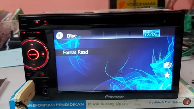 Pioneer AVH 1450 DVD doube din смотреть онлайн
