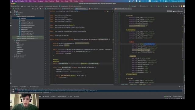 Android Studio JAVA Group Chat App | Grup Oluşturma İşlemi смотреть онлайн