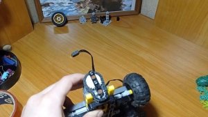 очень компактное шасси из лего техник