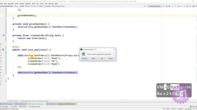 intelliJ extract method find the similar code and replace all смотреть онлайн