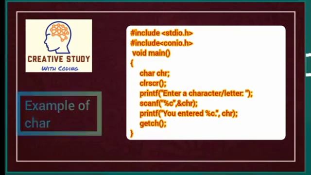 Example of float(decimal),double and character in C #divyagoel #divyagoel2000@gmail.com смотреть онлайн