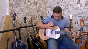 Обзор детской классической гитары 3/4 Barcelona