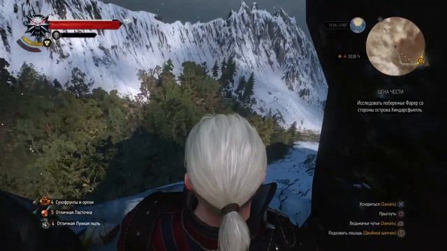 Ведьмак -3 Дикая охота. Небычный квест и проверка на баг. смотреть онлайн