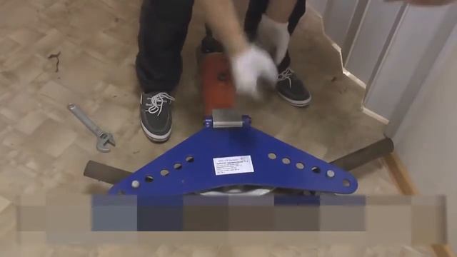 Трубогиб гидравлический в работе ТГ до 3 смотреть онлайн