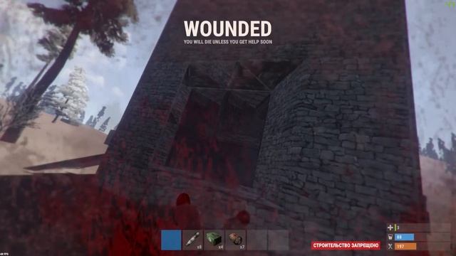 RUST - РЕЙД ОГРОМНОГО ДОМА С ДВОЙНЫМИ МВК СТЕНАМИ - RUST RAID смотреть онлайн