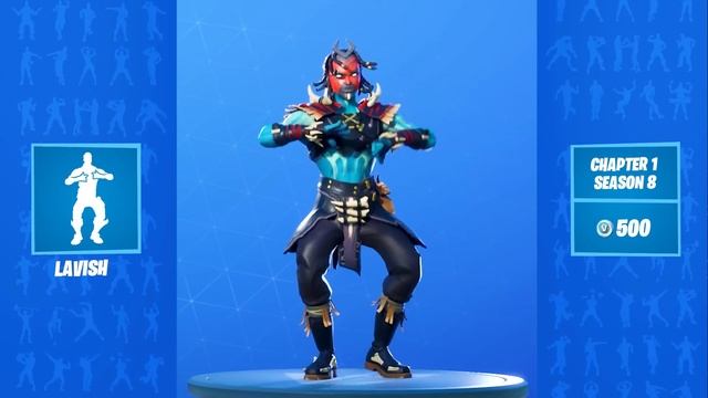 ALL DANCES IN FORTNITE BATTLE ROYALE смотреть онлайн