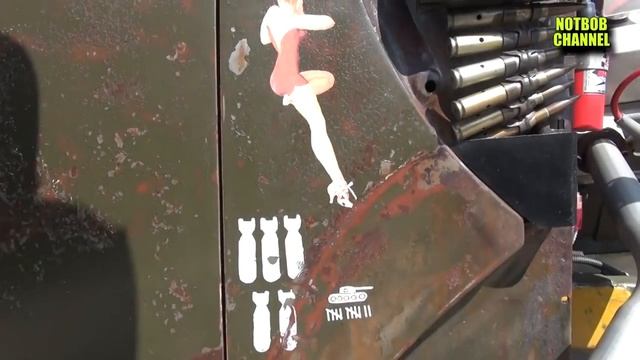 'Currahee' Military Themed Rat Rod Truck 2014 Redneck Rumble смотреть онлайн