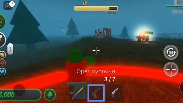 Я и @games-dx4fm против зомби. роблокс зомби тайкон. смотреть онлайн