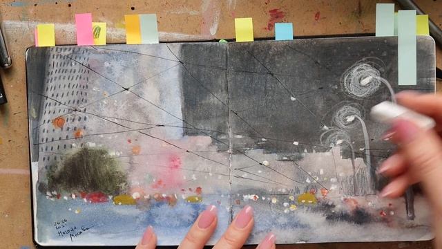 Любимые материалы для скетчинга