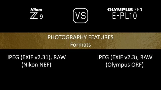 Nikon Z9 vs. Olympus PEN E-PL10: A Comparison of Specifications смотреть онлайн