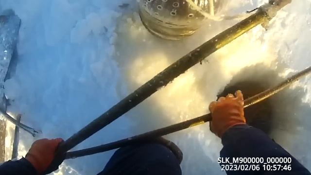 Проверка крючков на налима 06 02 2023 смотреть онлайн