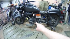 обслуживание wels trophy 250 часть 1 мой первый мотоцикл