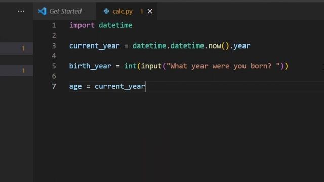 How To Make A Simple Python Age Calculator смотреть онлайн