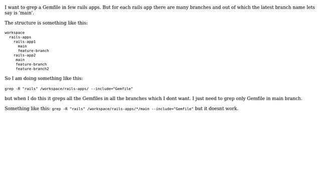 How to grep something with a wildcard path? смотреть онлайн